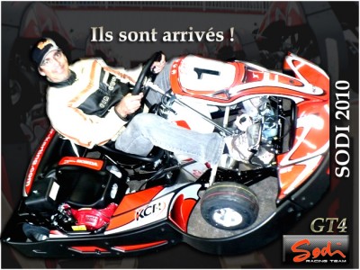 Jakob S�vigny - Nouveaux karts SODI 2010 chez KCR Karting
