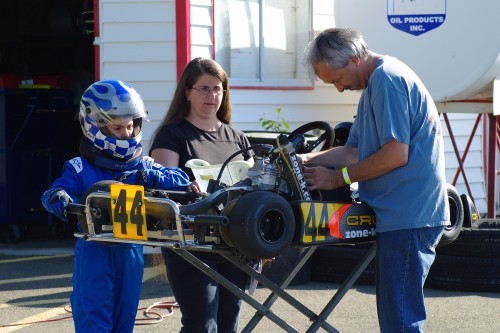 Avec mes parents Nathalie et Jacques